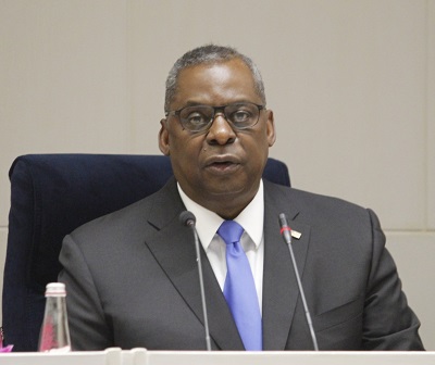 US Defence Secretary Lloyd Austin