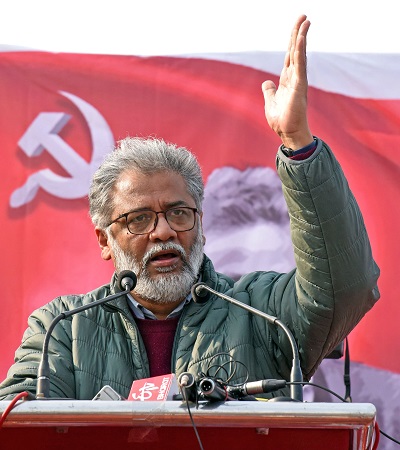 CPI-ML National Secretary Dipankar Bhattacharya