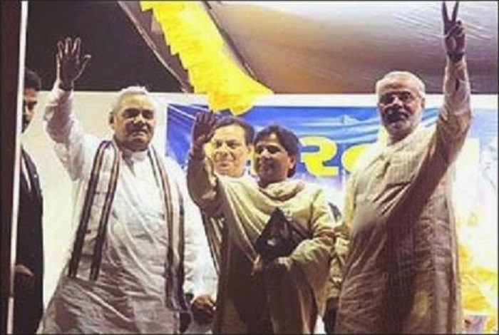 maywati and Modi