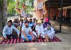 ਆਊਟਸੋਰਸ ਕਾਮਿਆਂ ਵਲੋਂ ਬਿਜਲੀ ਬੋਰਡ ਦੀ ਮੈਨੇਜਮੈਂਟ ਖਿਲਾਫ਼ ਧਰਨਾ*