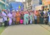 ਯਾਤਰਾ ਤਖ਼ਤ ਸ੍ਰੀ ਹਜ਼ੂਰ ਸਾਹਿਬ ਜੀ ਲਈ ਗਈਆਂ ਸੰਗਤਾਂ ਦਾ ਜੱਥਾ ਦਰਸ਼ਨ ਦੀਦਾਰੇ ਕਰਨ ਉਪਰੰਤ ਵਾਪਿਸ ਪਰਤਿਆ