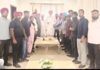 ਸਕਿਓਰਟੀ ਗਾਰਡ ਇੰਪਲਾਈਜ ਯੂਨੀਅਨ ਨੇ ਦਿੱਤਾ, ਹਲਕਾ ਵਿਧਾਇਕ ਸ੍ਰ ਗੁਰਦਿੱਤ ਸਿੰਘ ਸੇਖੋ ਨੂੰ ਮੰਗ ਪੱਤਰ।